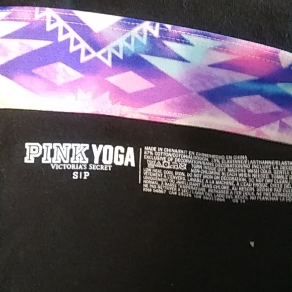 Victoria's secret PINK yoga capris, GUC - Picture 2 of 4